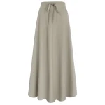 Triple Nine lange travelrok beige