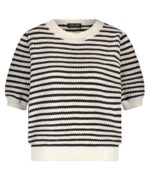 Lady Day Sammy stripe sweaters black champagne
