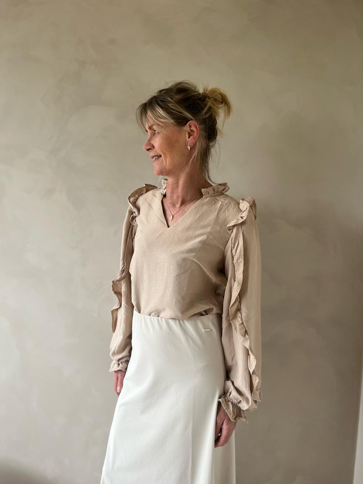 Zimmy blouse camel