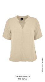 Fos Doortje blouson uni sand
