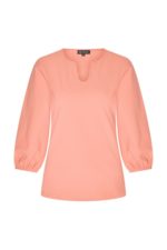Mi Piace travel top elastieken mouw grape apple