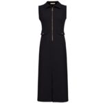Triple Nine mouwloze travel jurk black