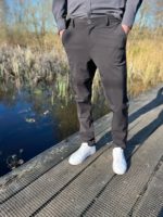 Heren travel chino mi piace zwart