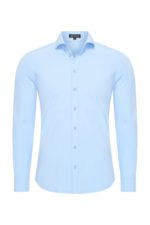 Heren travel blouse mi piace light blue