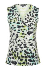 Mi Piace travel top v-hals faded camouflage