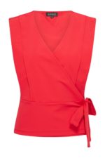 Mi Piace travel top mouwloos rood