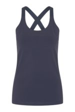 Mi Piace travel top cross band dark blue