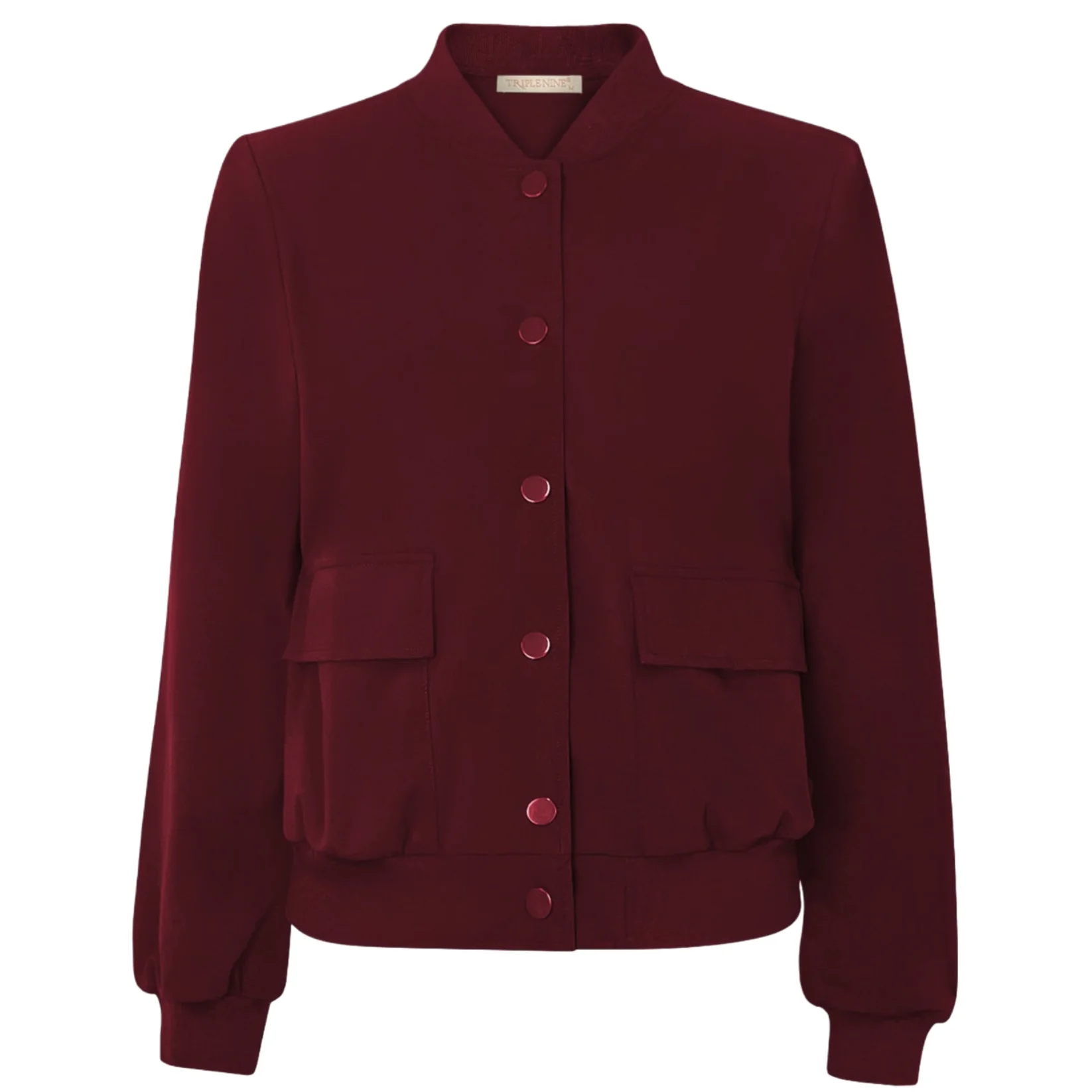 Triple nine bomber jasje kiki bordeaux