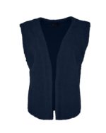 Fos gilet Margriet duffel blauw