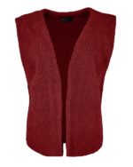 Fos gilet Margriet duffel bordeaux