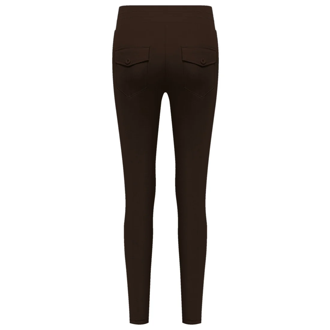 Triple Nine travel broek donker bruin