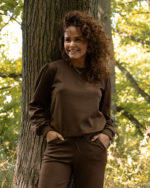 Fos sweater jette bruin