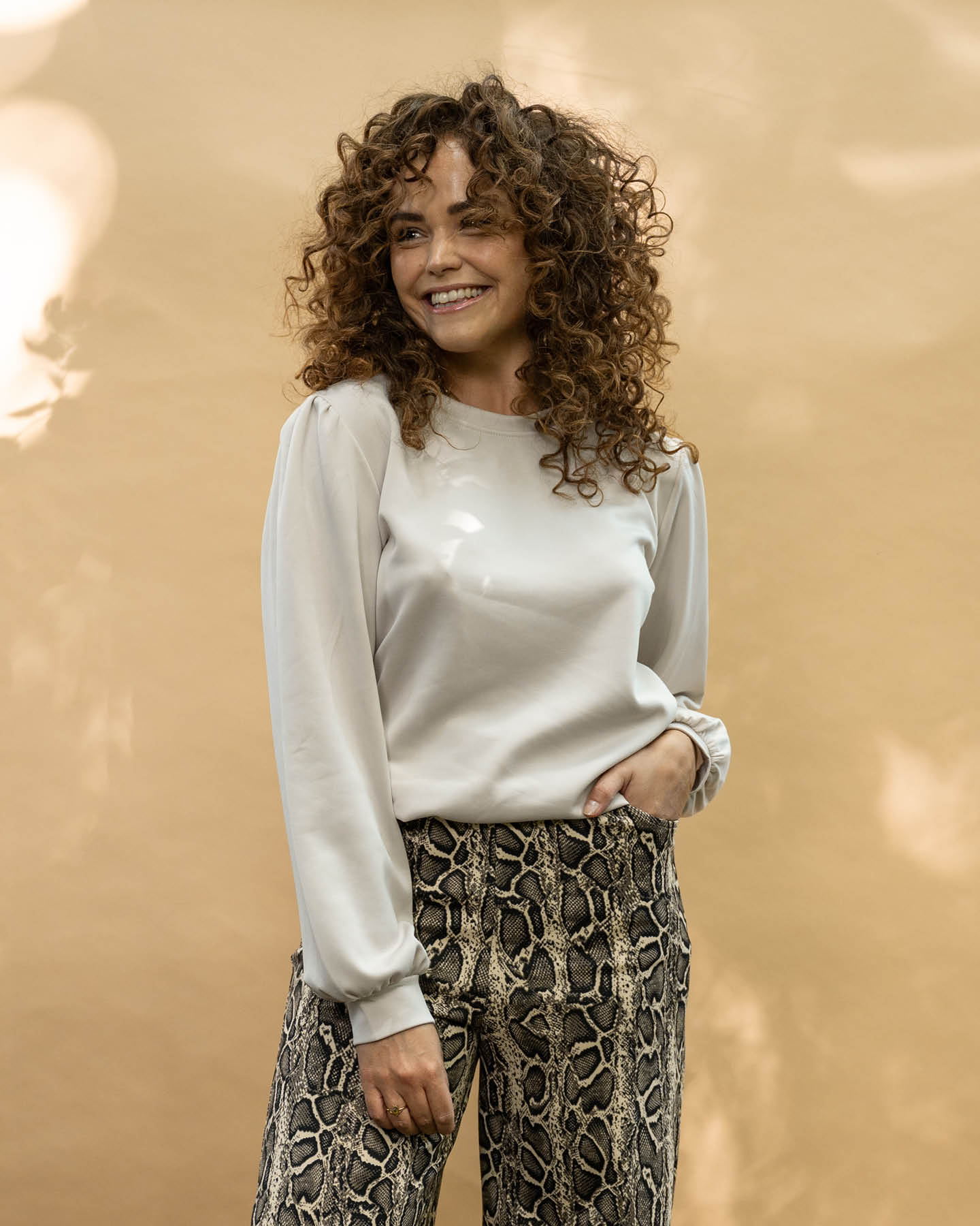 Fos sweater jette beige