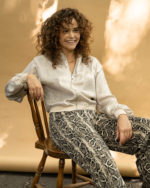 Fos bomberjack elsie ice beige