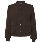 Triple Nine bomber jas donkerbruin