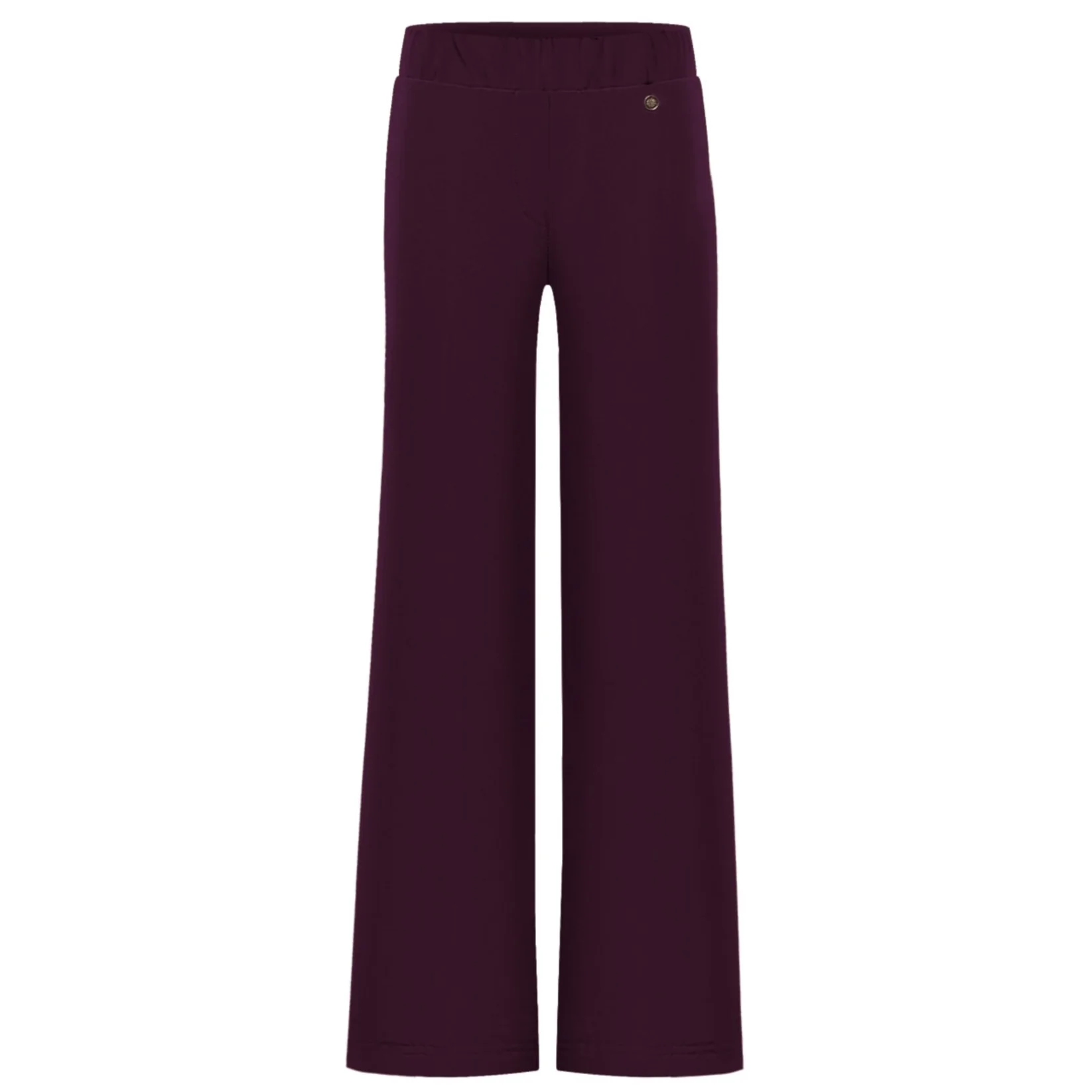 Triple Nine rechte broek aubergine