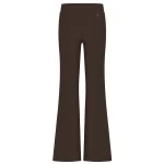 Triple Nine flared broek donkerbruin