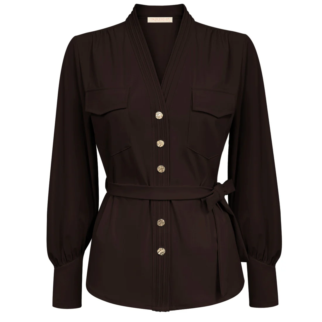 Triple Nine travel blouse megan donkerbruin