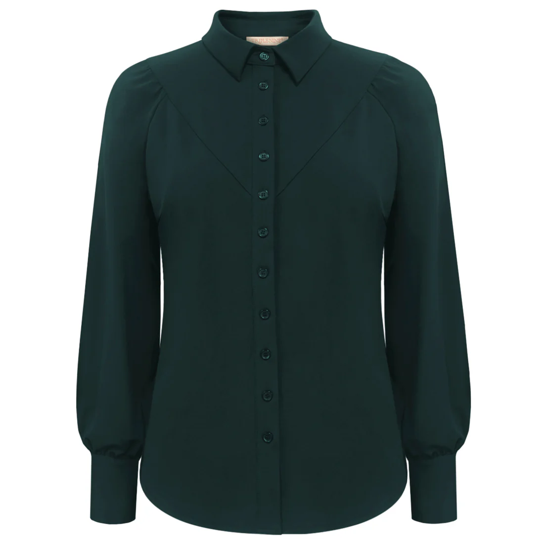 Triple Nine travel blouse moon groen pre-order