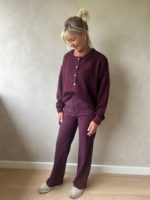 Vest mia aubergine