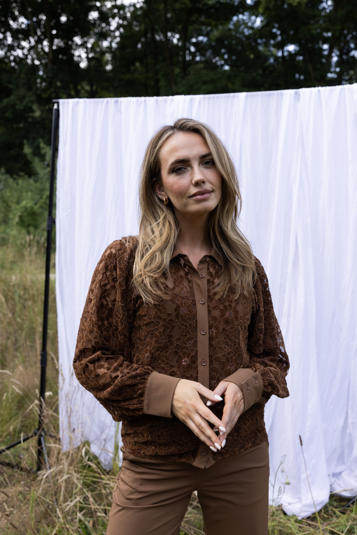 Kimara fabienne blouse cider wood