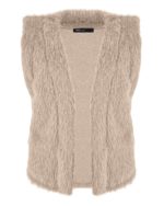 Fos gilet Margriet beaver beige