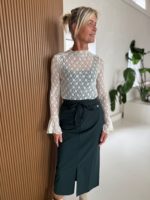 Kanten coltop offwhite