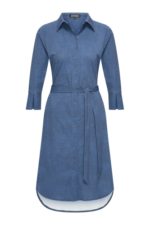 Mi piace jurk drie kwart mouw jeans