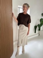 Ambika trui donkerbruin