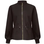 Triple Nine bomber jas Mirell donkerbruin punta