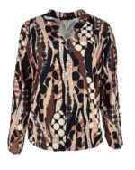 Fos Didi blouson marbel nop zwart