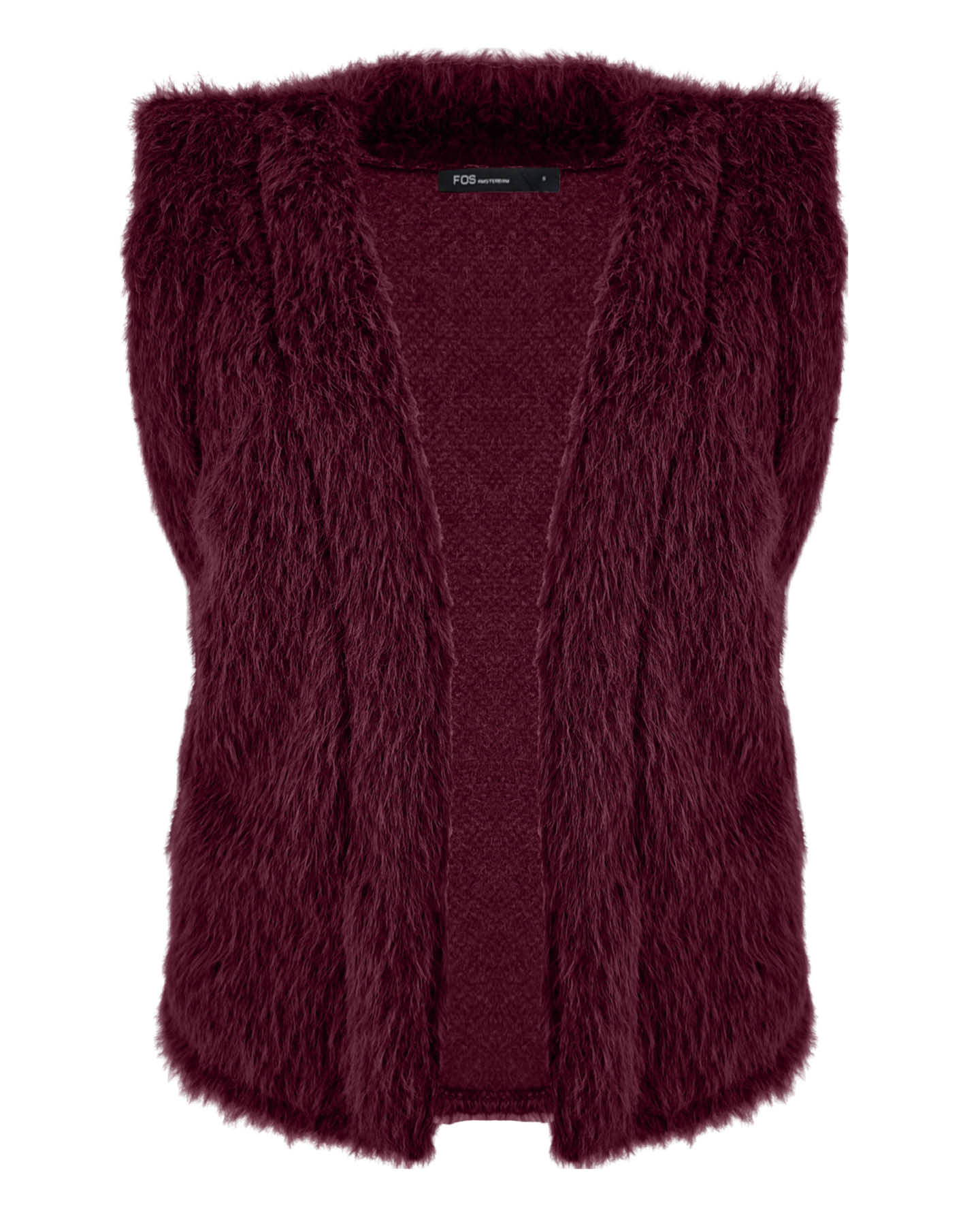 Fos gilet Margriet beaver beaujolais