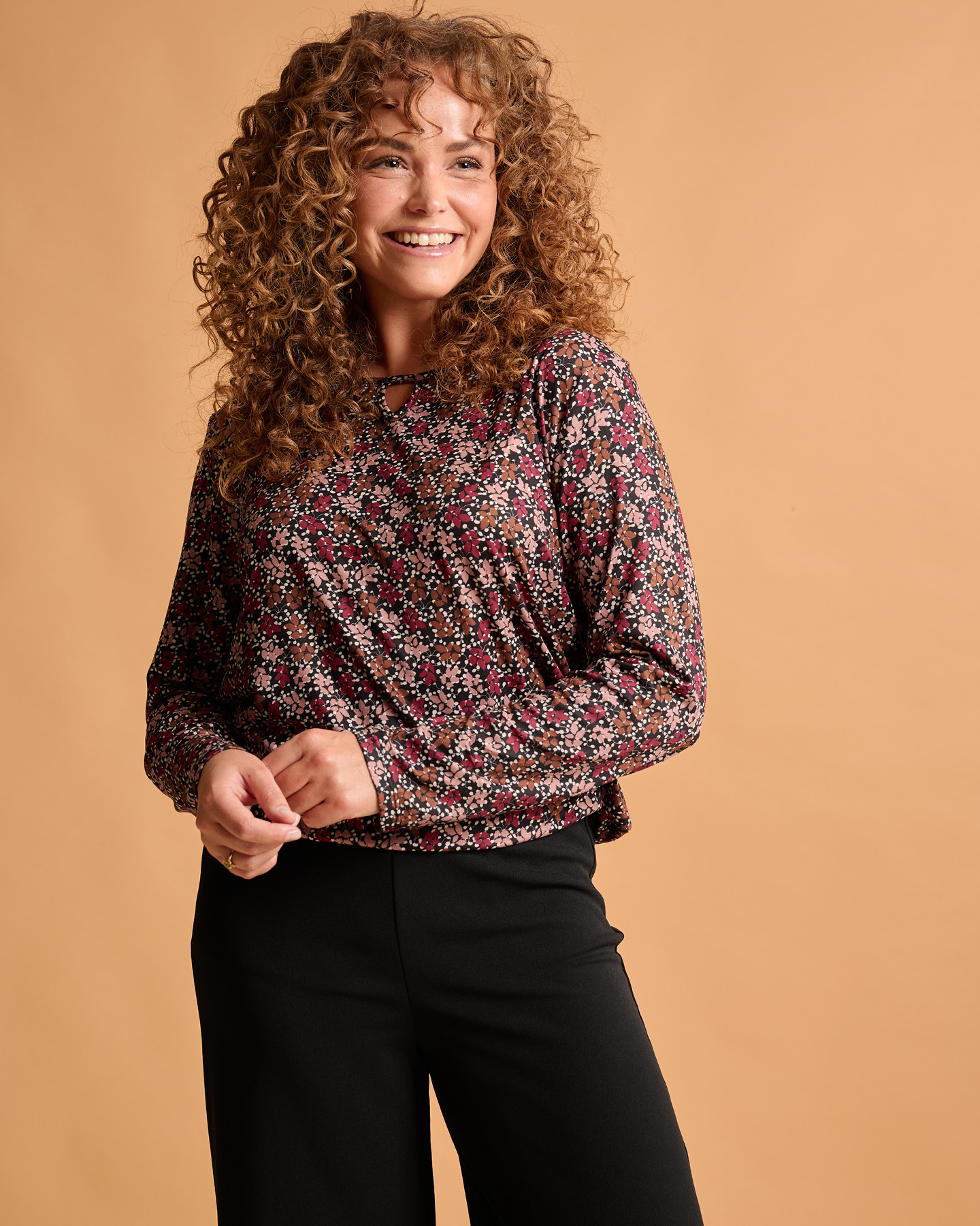 Fos blouson Mimi millefleur bordeaux