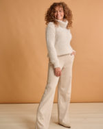 Fos blouson Nico soft lurex offwhite