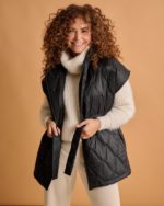 Fos Ruby bodywarmer heat seal black