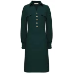 Triple Nine travel jurk Melin groen