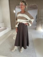 Kiki trui streep camel