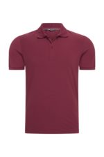 Heren travel polo shirt mi piace burgundy