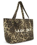 Lady Day Canvas leopard bag tas