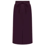 Triple Nine travel rok split aubergine