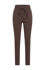 Mi Piace heavy straight  broek espresso