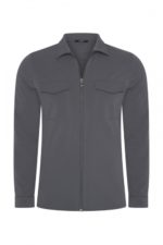 Heren travel jas mi piace dark grey