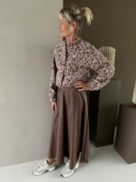 Azzuro bomber print leopard bruin