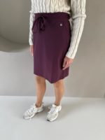 Triple Nine knie travel rok aubergine