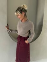 Triple Nine alpaca trui taupe