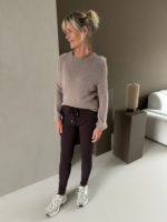 Triple Nine alpaca trui taupe