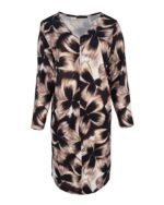Fos jurk Lindi dark flower