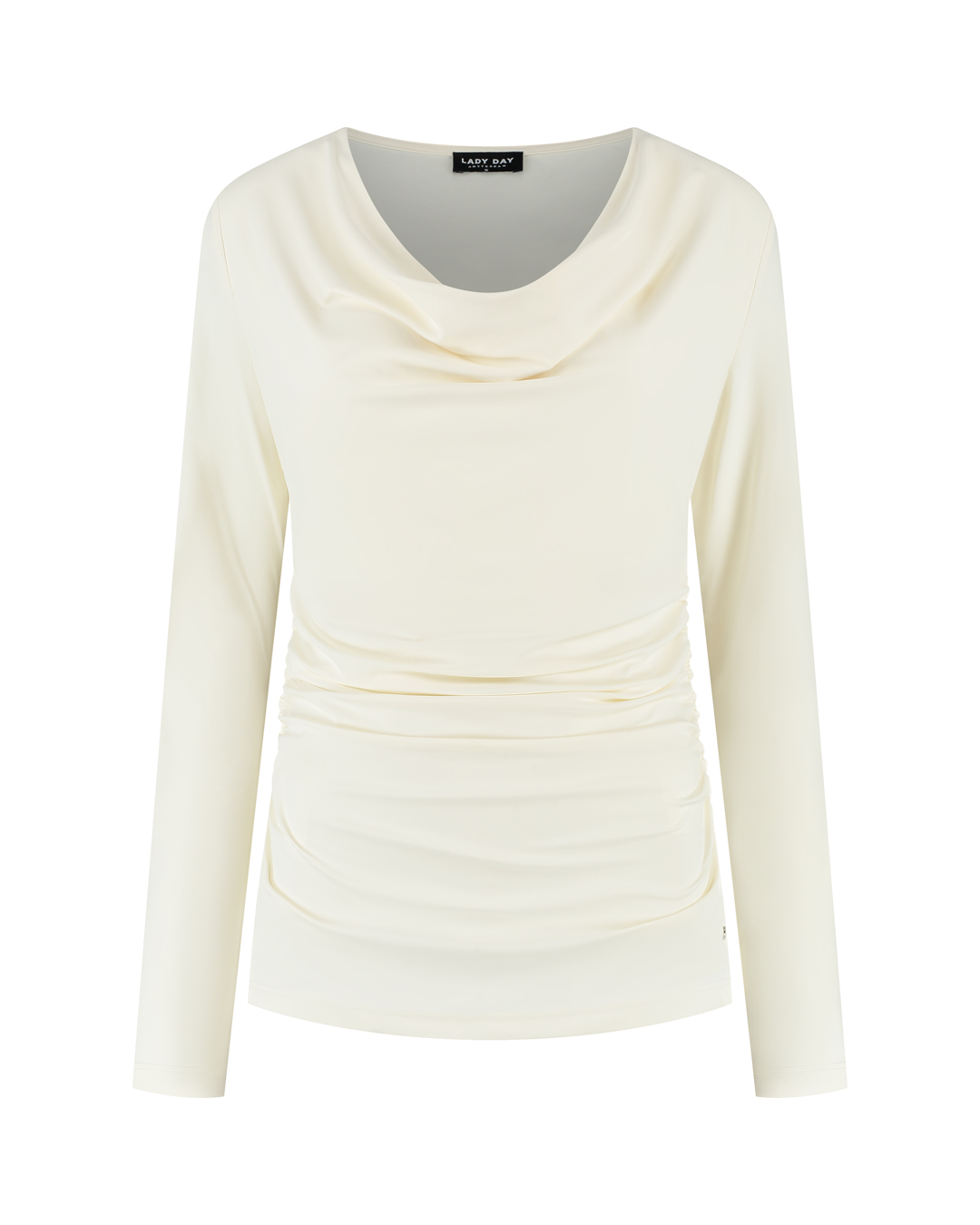 Lady Day Becki LS top wool white