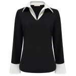 Triple Nine top zwart wit