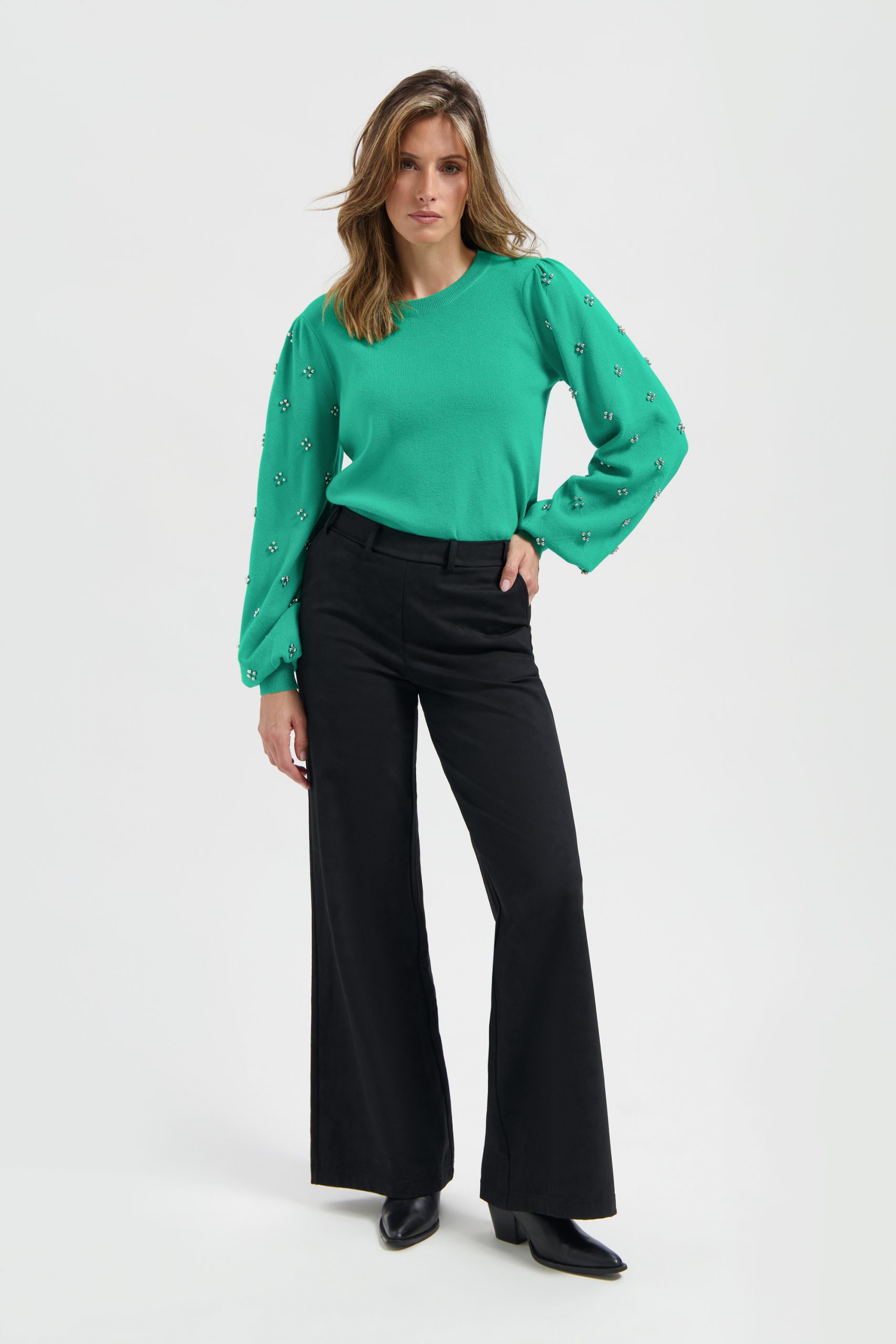 Lady Day Jolie sweater emerald